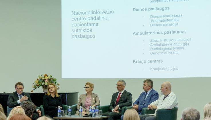 Veiklą pradėjo naujasis Santaros klinikų filialas – Nacionalinis vėžio centras 